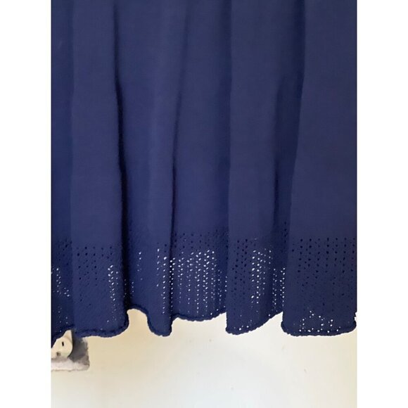 Cynthia Rowley  Crochet Detail Drop Waist Dress M Vacation Beach Resort Cruise - Picture 10 of 12